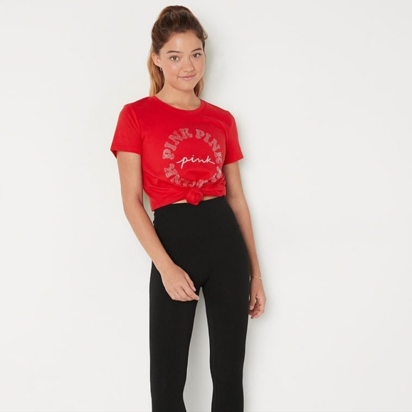 PINK Perfect T-shirt size Large NWT - Picture 5 of 12